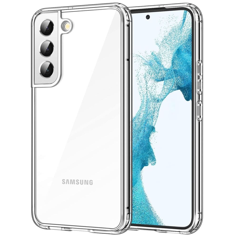 Capa de telefone JeTech Samsung Galaxy S22 5G de 6,1 polegadas transparente