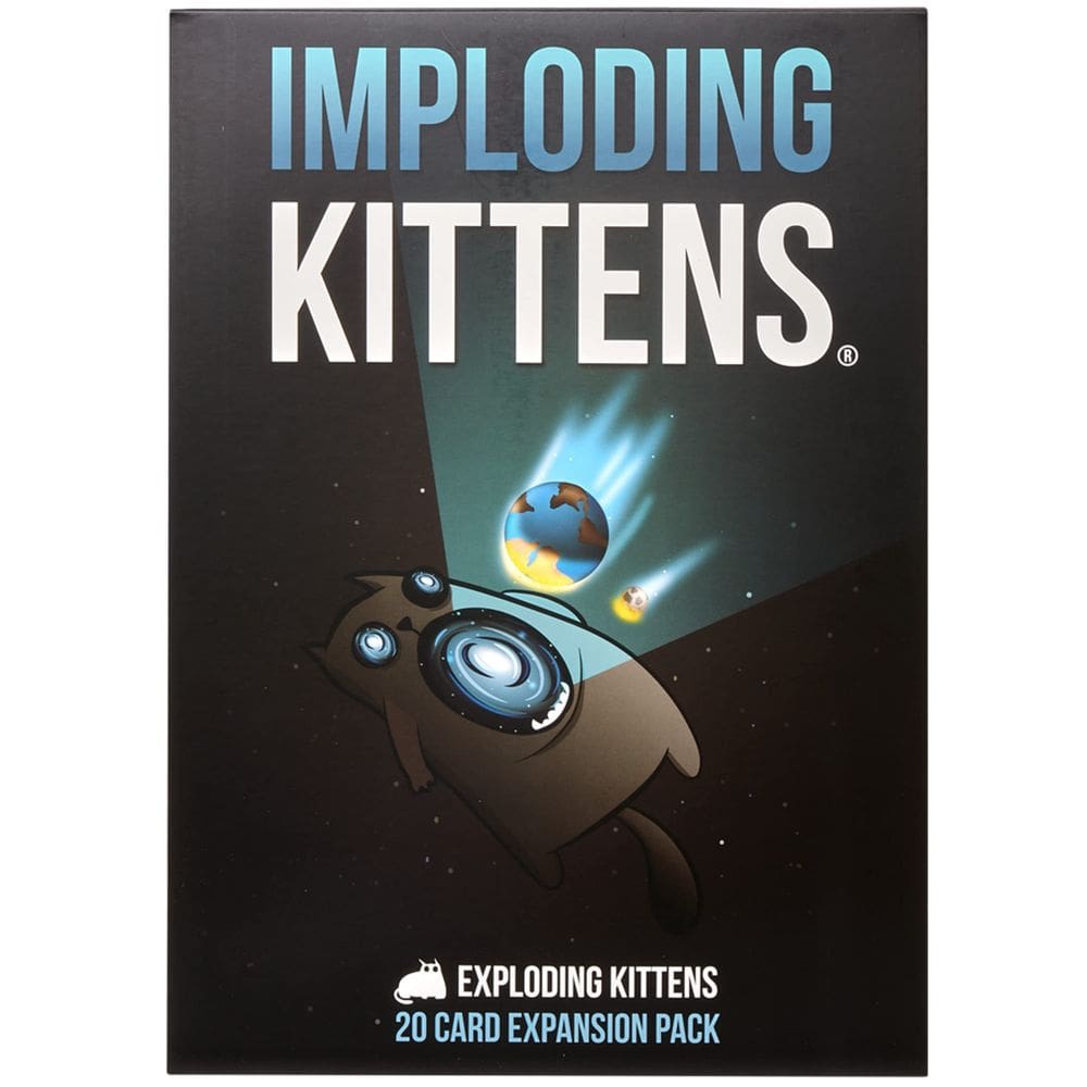 Jogo de cartas Exploding Kittens Imploding Expansion Set +7 anos