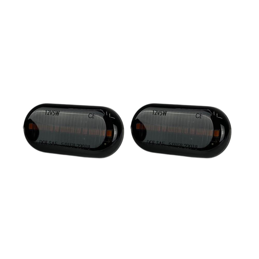 Led lateral 12V Sequencial Fume Amarelo Renault Kango Scenic