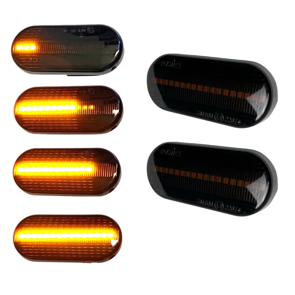 Led Lateral 12V Sequencial Renault Duster Oroch Clio Kango