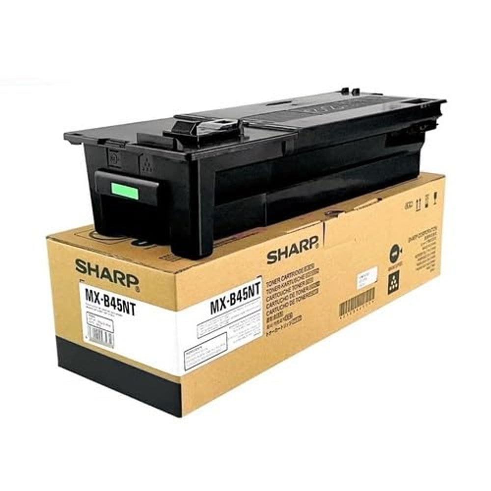 Cartucho de toner Sharp MX-B45NT preto genuíno