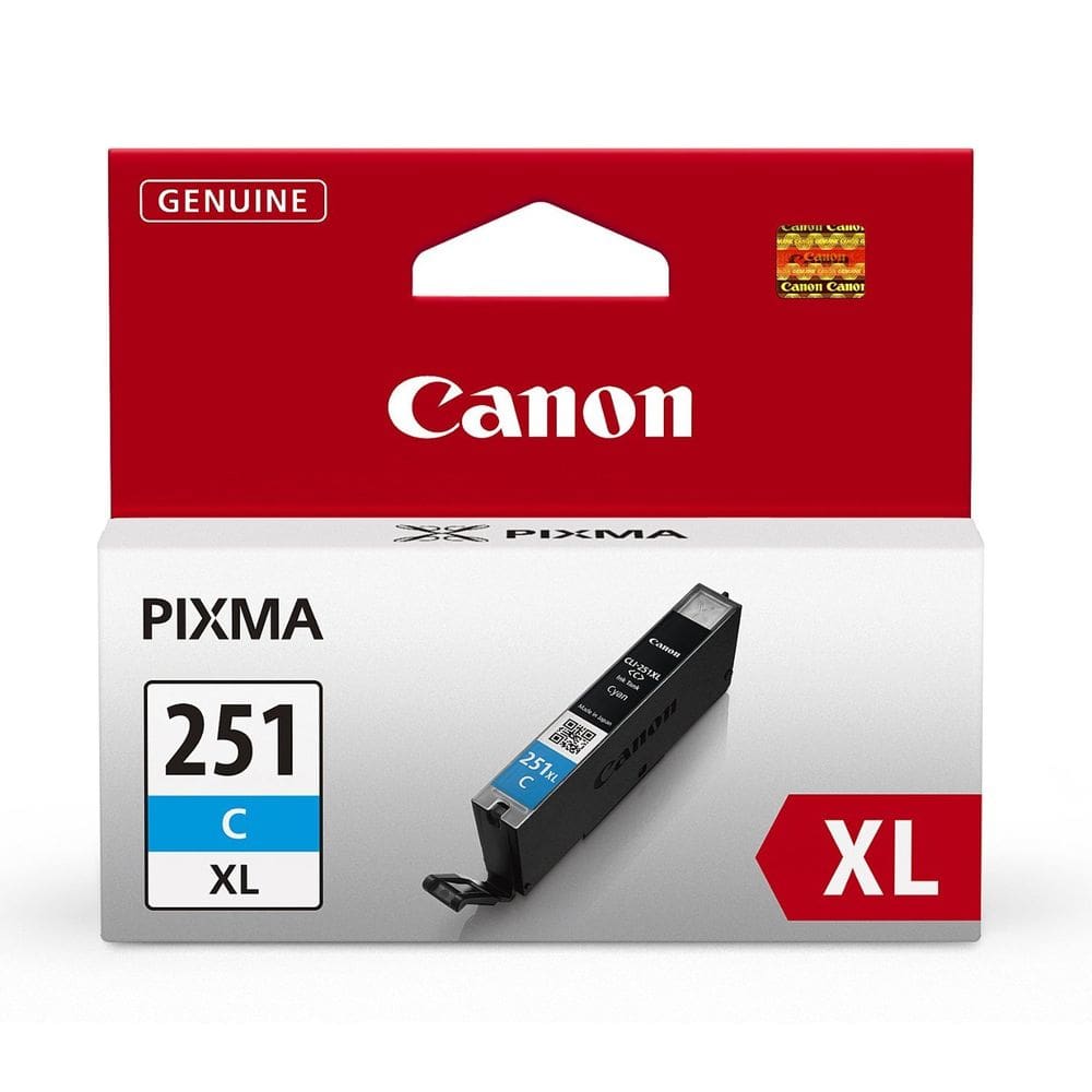 Cartucho de tinta Canon CLI-251XL Cyan Compatible