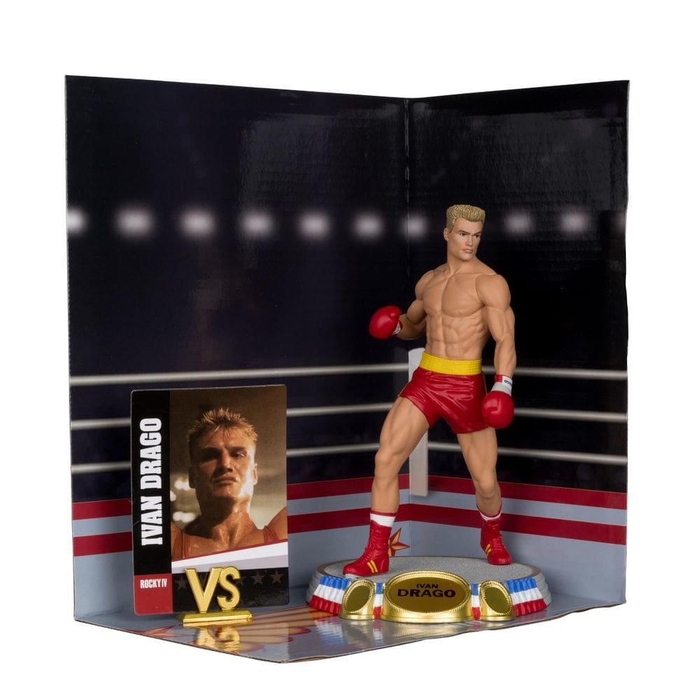 Boneco de ação McFarlane Toys Ivan Drago Rocky IV 15cm