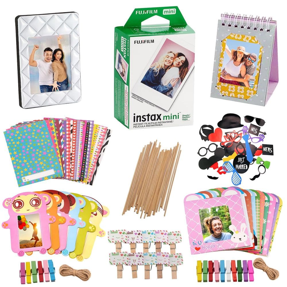 Kit de acessórios para câmera Fujifilm instax Mini 8,9,11,12