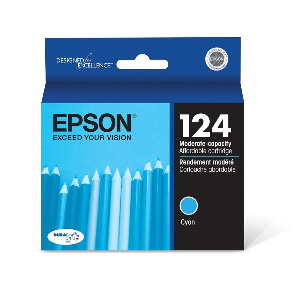 Cartucho de tinta Epson 124 DuraBrite Ultra Cyan T124220-S