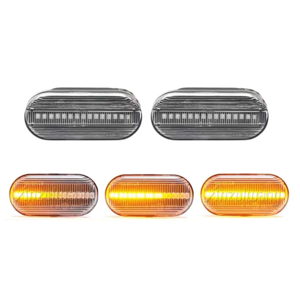 Led lateral 12V Sequencial Transparente Clio Kango Scenic