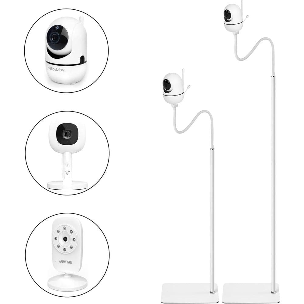 Suporte de chão para monitor de bebê de altura ajustável