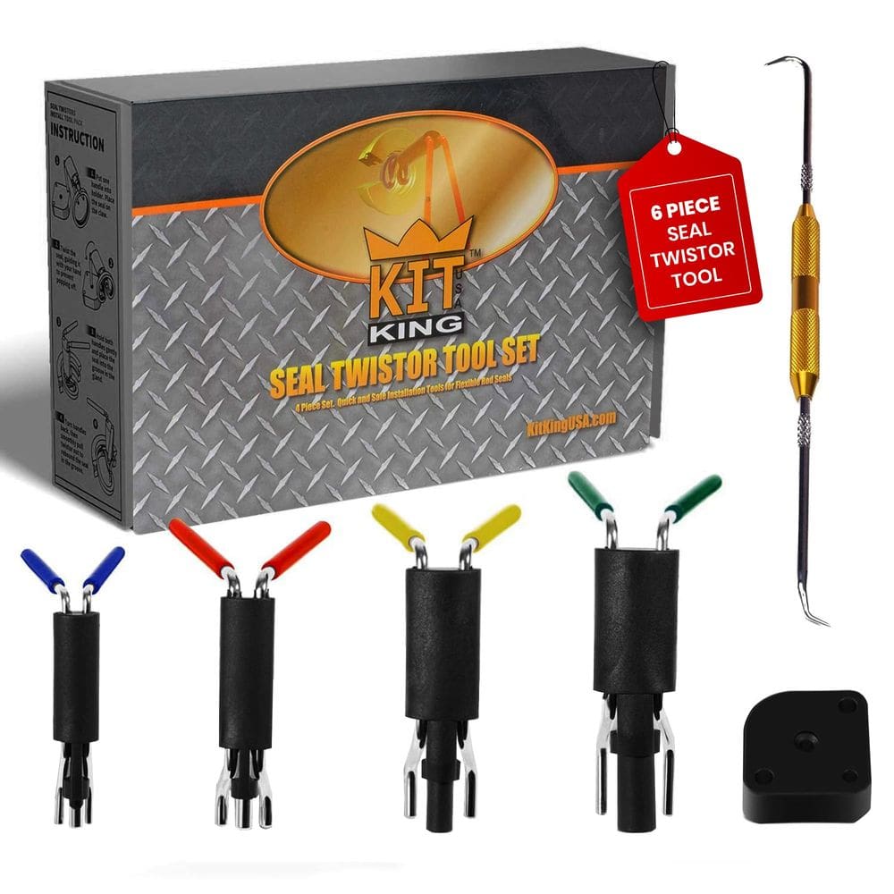 Conjunto de ferramentas de instalação de vedação hidráulica Kit de 6 peças King
