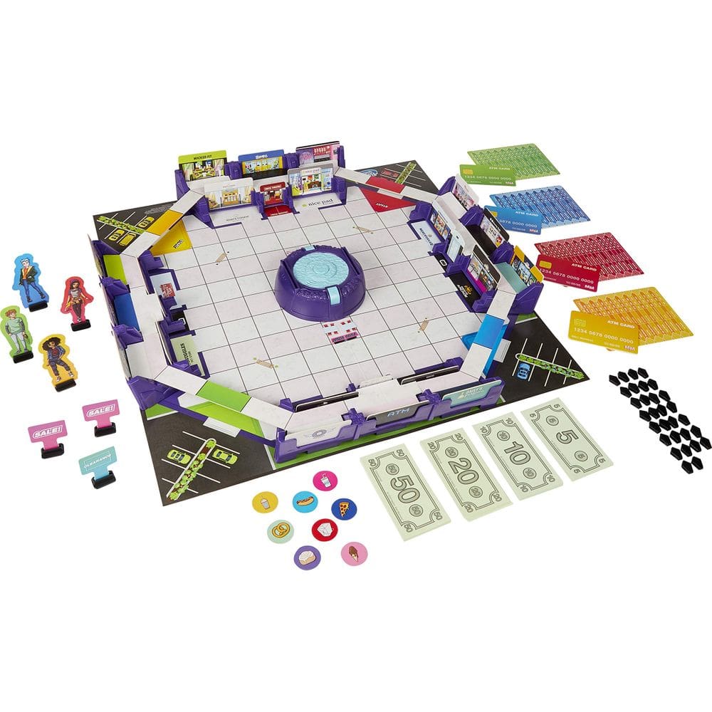 Jogo de Tabuleiro Hasbro Gaming Mall Madness Talking Electronic
