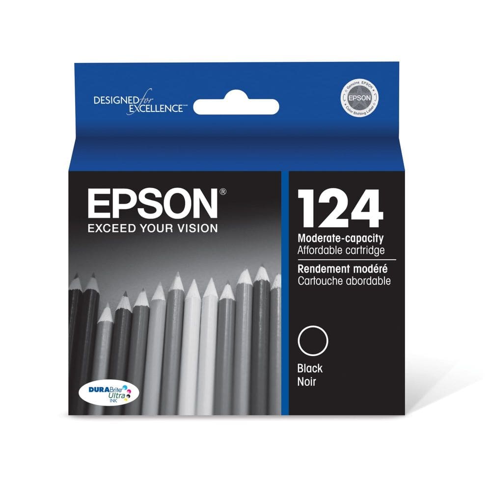 Cartucho de tinta Epson 124 DuraBrite Ultra Black T124120-S