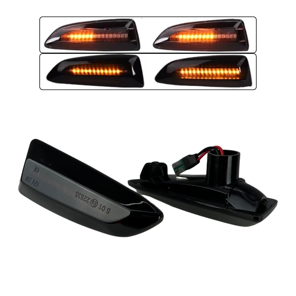 Led lateral 12v Fume Amarelo Chevrolet Montana PremierTurbo