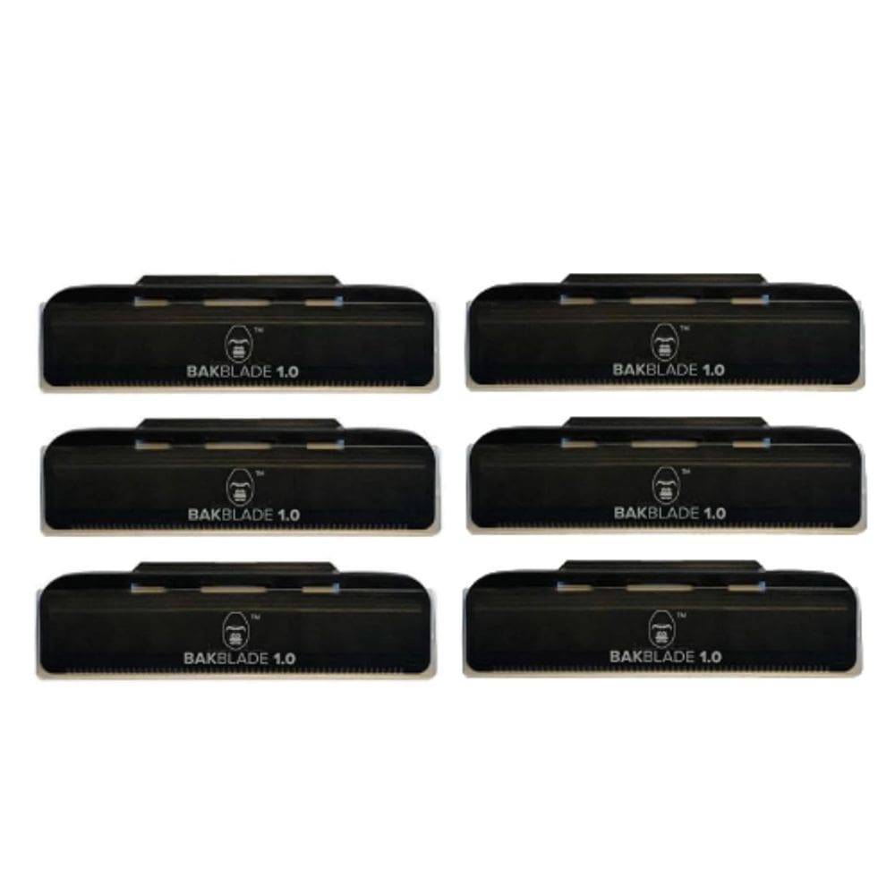 Recarregue cartuchos de reposição para o barbeador traseiro BakBlade 1.0
