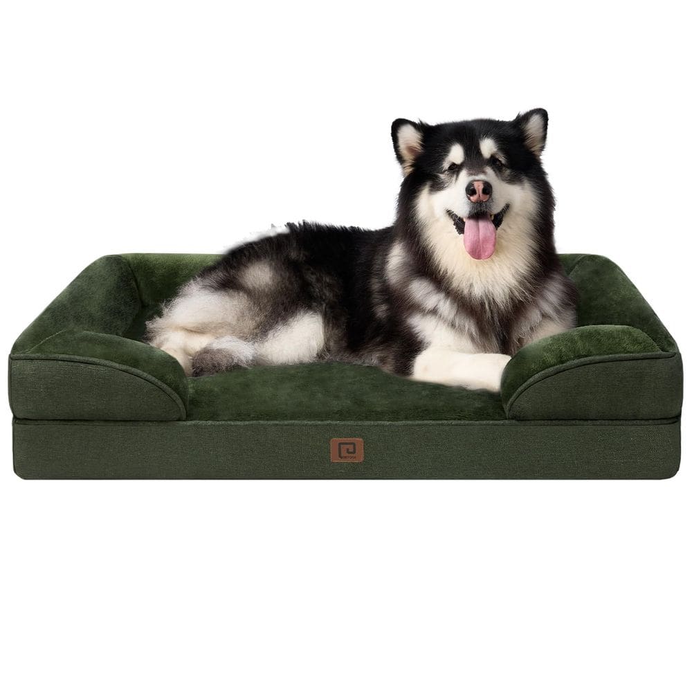 Cama para cães EHEYCIGA Orthopaedic Extra Large Waterproof Memory Foam