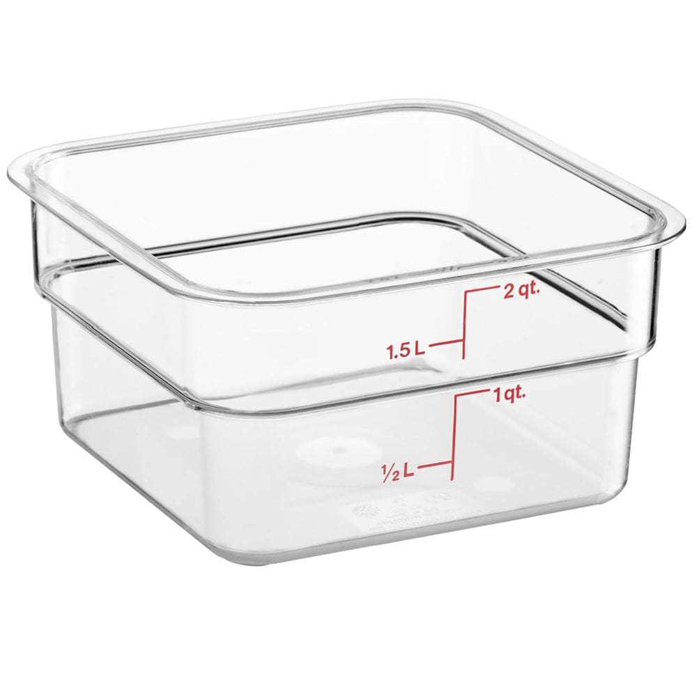 Recipiente de armazenamento de alimentos Cambro Classic Series 2L Clear