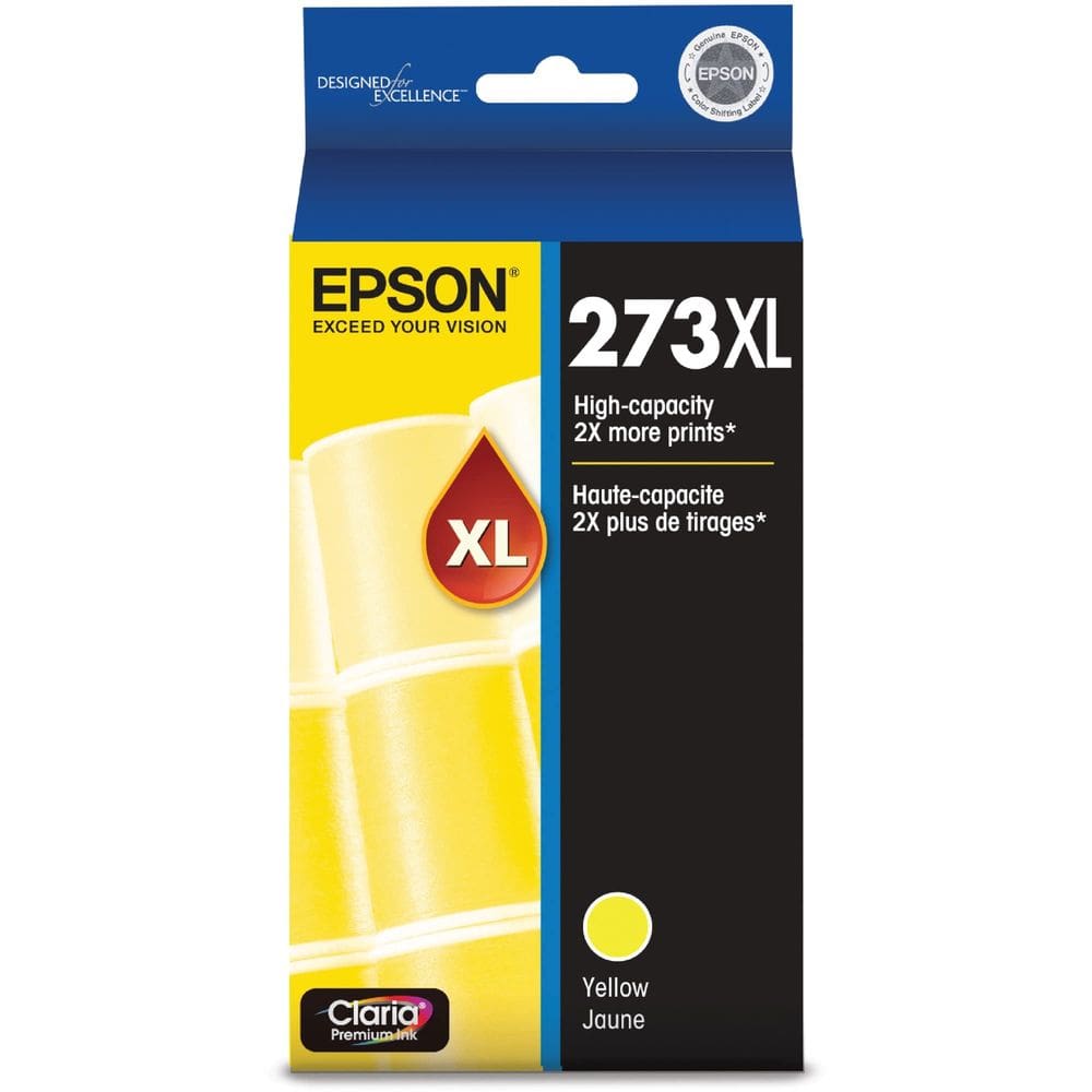 Cartucho de tinta Epson 273 Claria de alta capacidade amarelo T273XL420-S