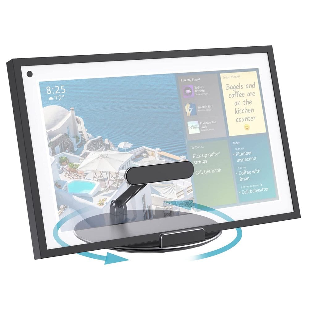 Suporte para liga de alumínio Echo Show 15 Letlar Tilt and Swivel