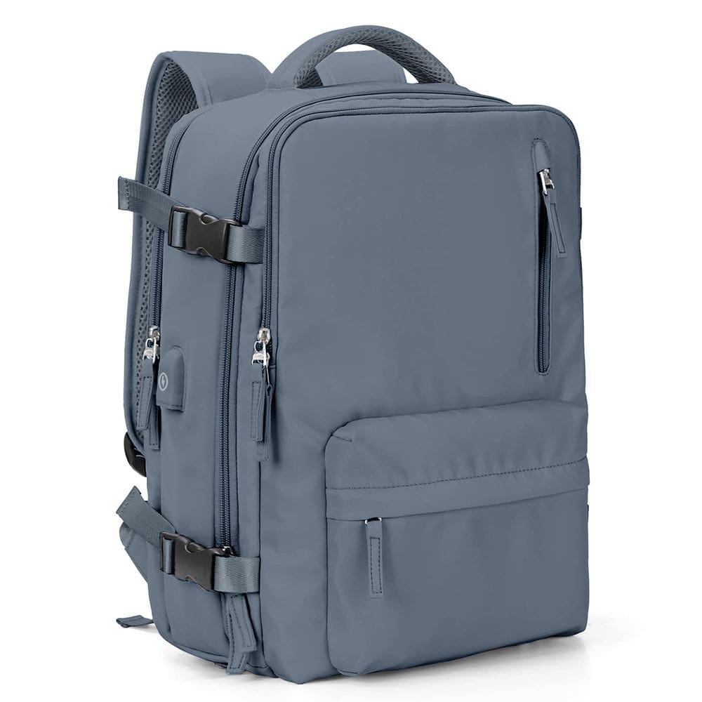 Mochila de viagem VGCUB Large 40L com compartimento para laptop azul