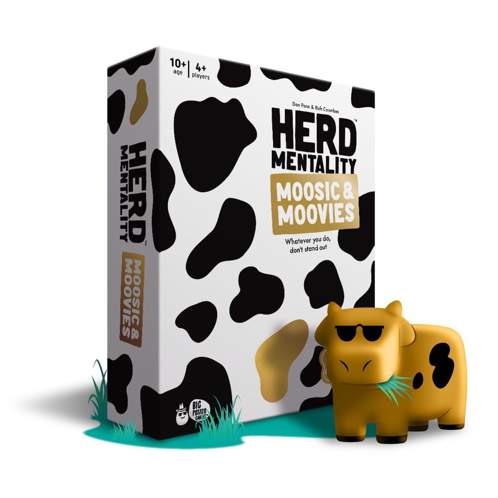 Jogo de Tabuleiro Big Potato Herd Mentality Movies & Moosic Family