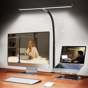 Lâmpada de mesa Airlonv LED para escritório e casa Stepless Dimming 10W