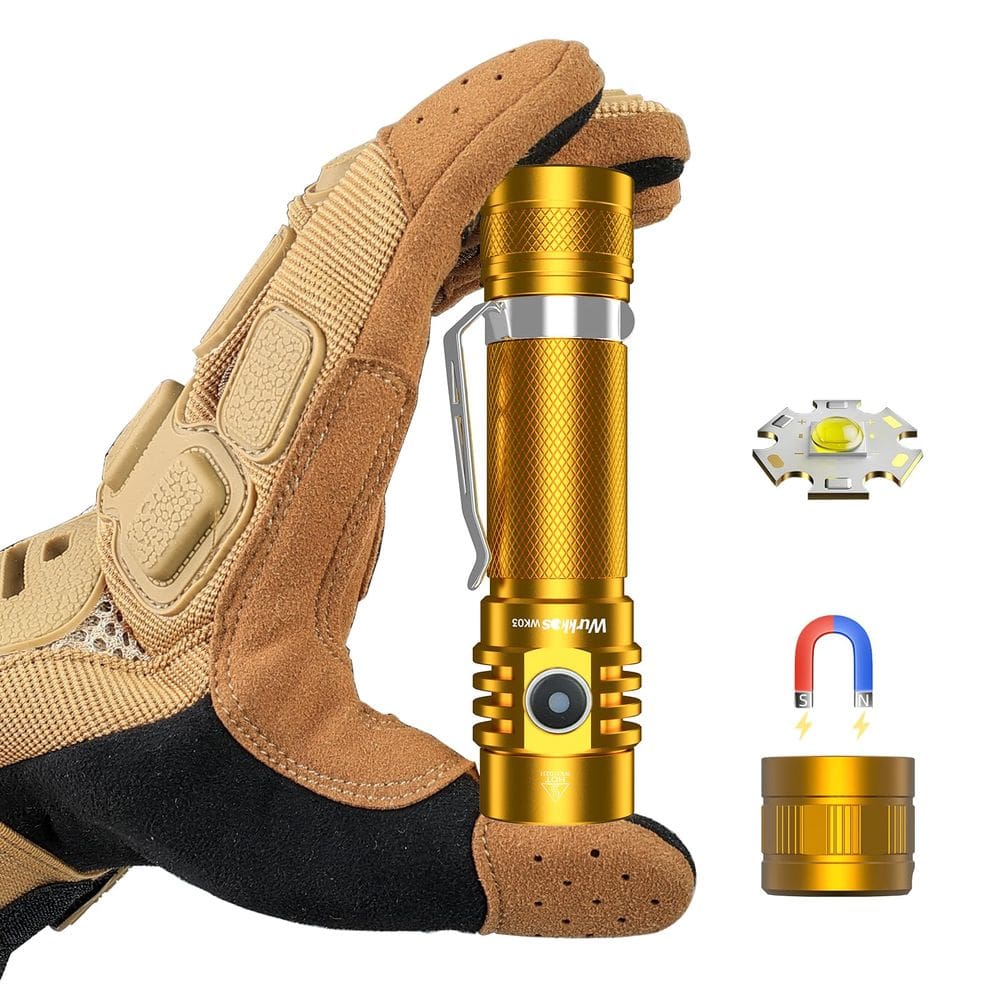 Lanterna de bolso Wurkkos WK03 Recarregável 1200lm IP68