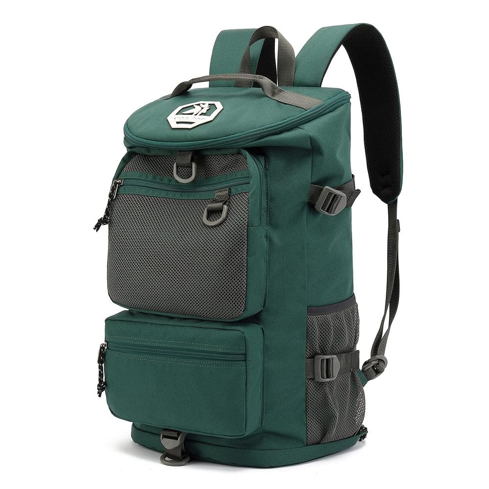 Mochila de ginástica Kalesi impermeável verde 36L