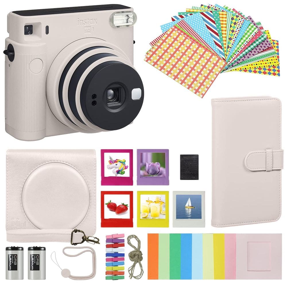 Câmera instantânea Fujifilm Instax Square SQ1 Chalk White