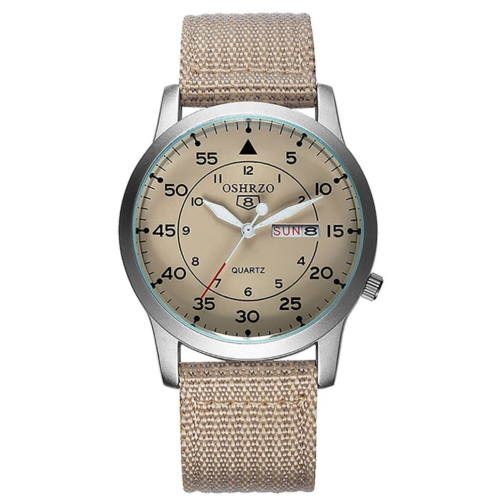 Relógio Gosasa Military Sport com pulseira de nylon impermeável unissex