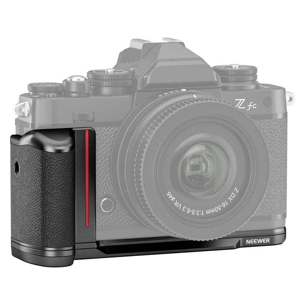 Alça de mão de câmera NEEWER CA076 Zfc L Shape Grip para Nikon Z fc