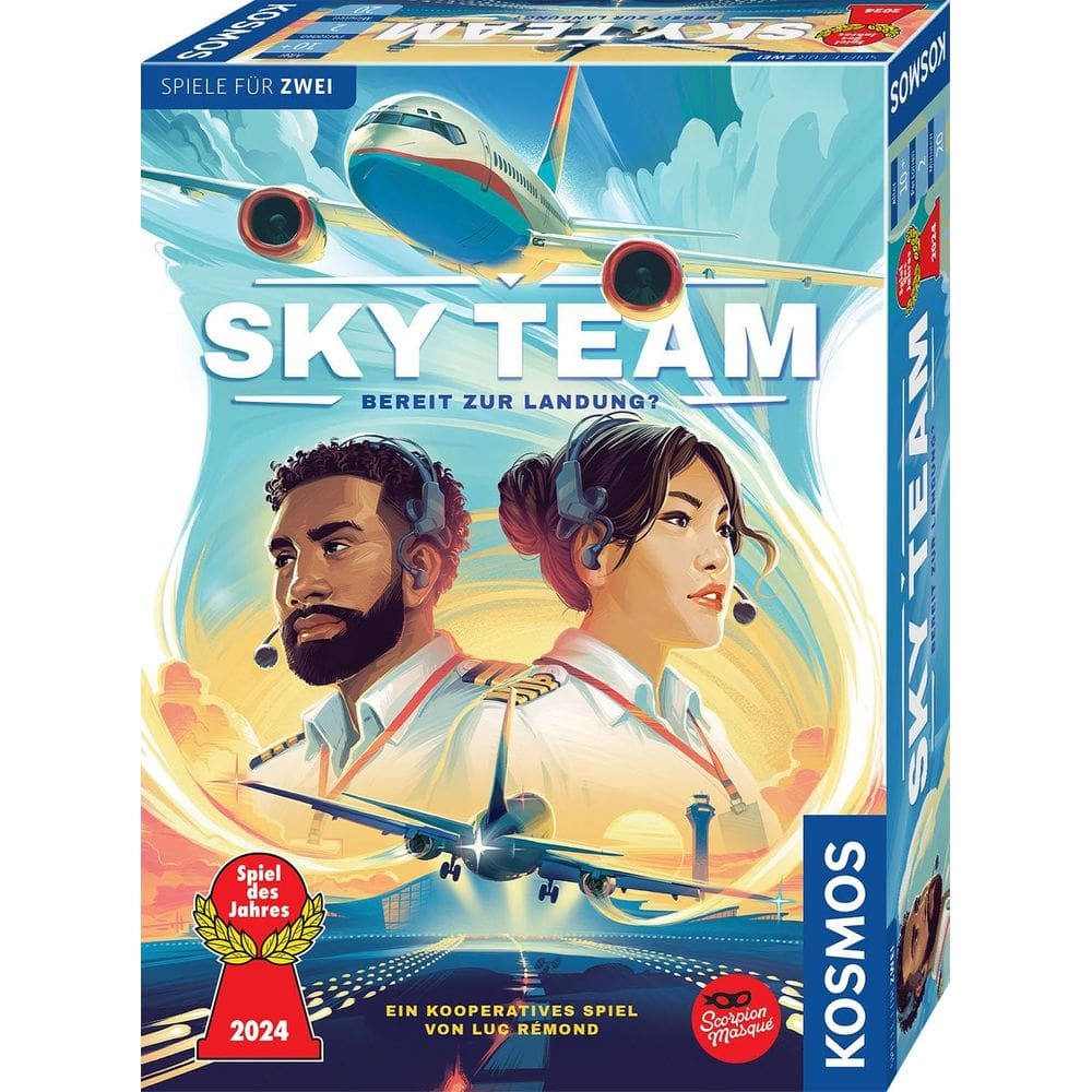 Jogo de Tabuleiro KOSMOS 684044 Sky Team - Ready to Landing? Mais de 10 anos