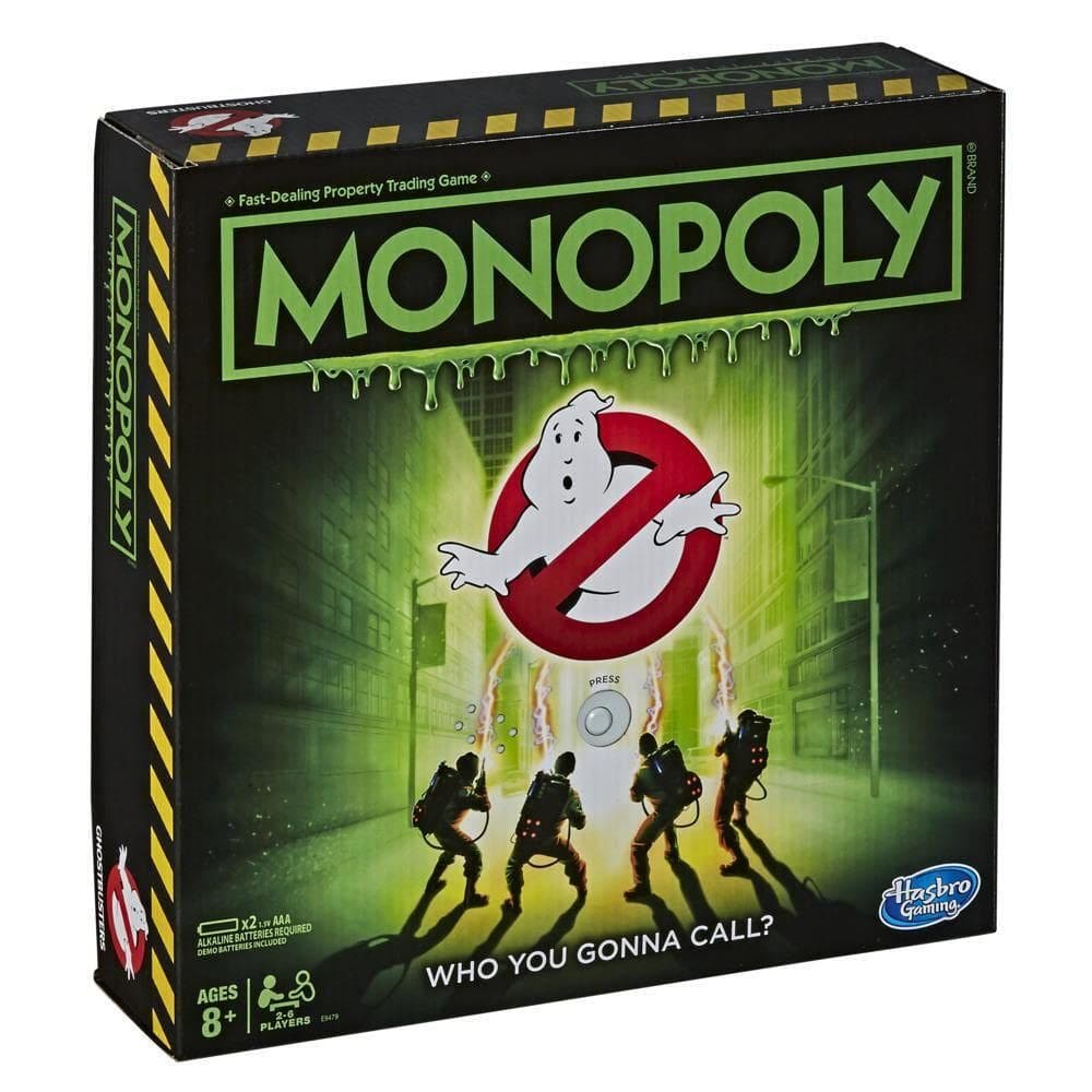 Jogo de tabuleiro Monopoly Ghostbusters Edition Kids 8+ Years