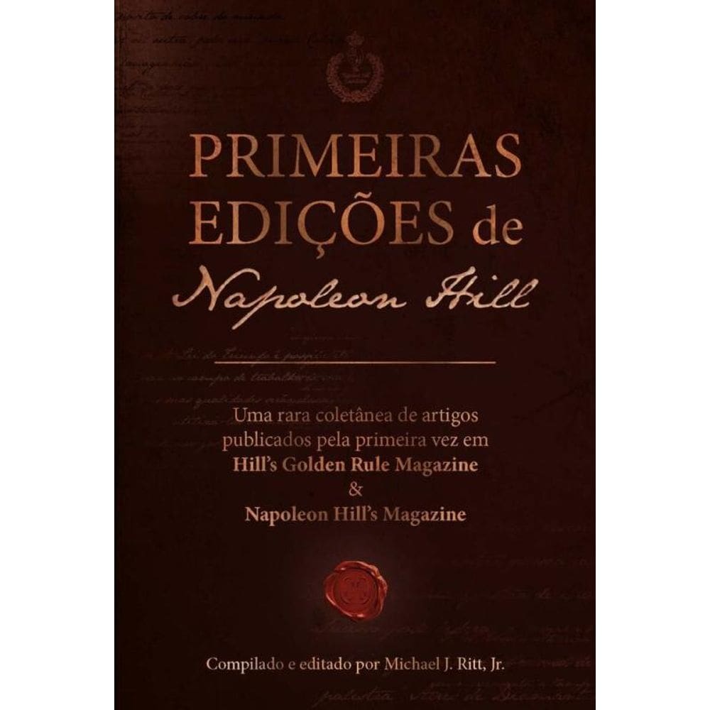 Primeiras edições de Napoleon Hill