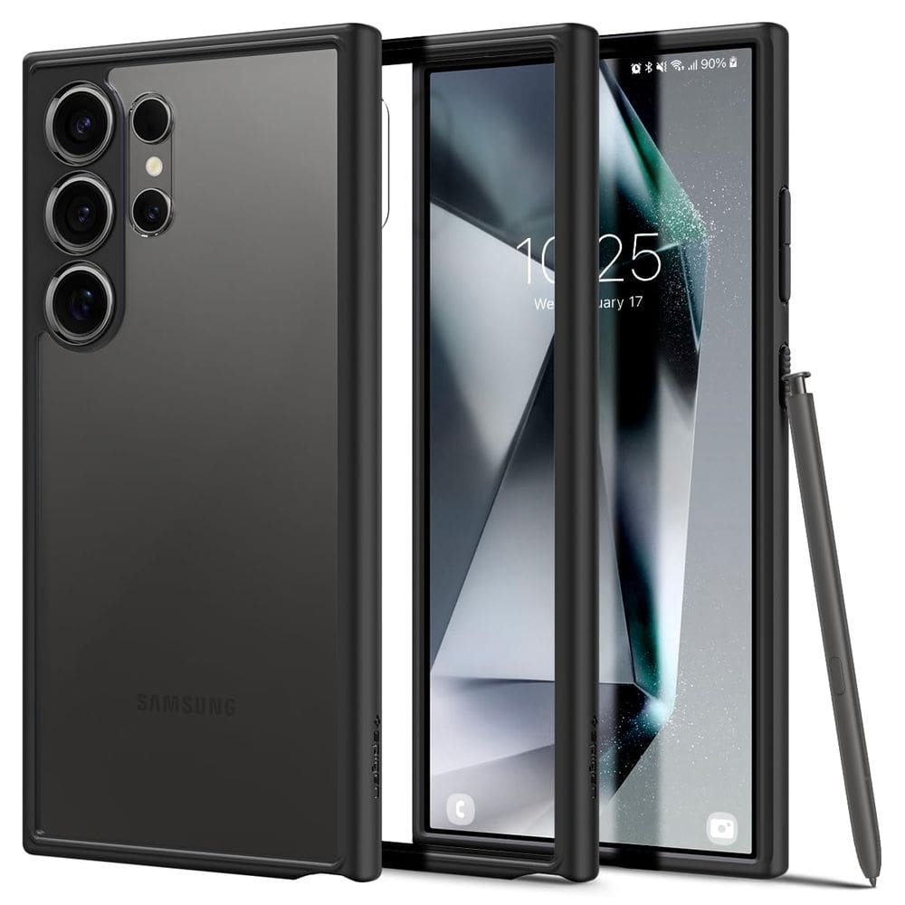 Capa Spigen Ultra Hybrid para Galaxy S24 Ultra Matte Black
