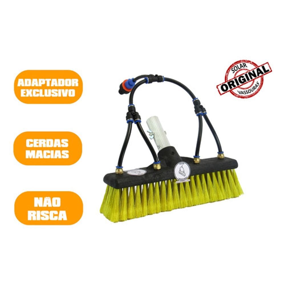 Vassoura Para Limpeza De Placas Solares (sem Cabo)