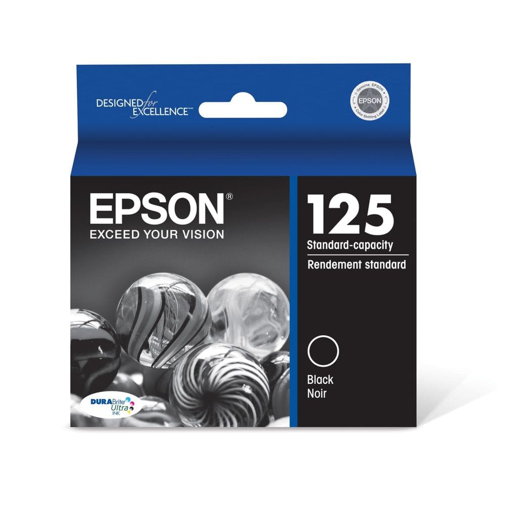 Cartucho de tinta Epson 125 DuraBrite Ultra Black T125120-S