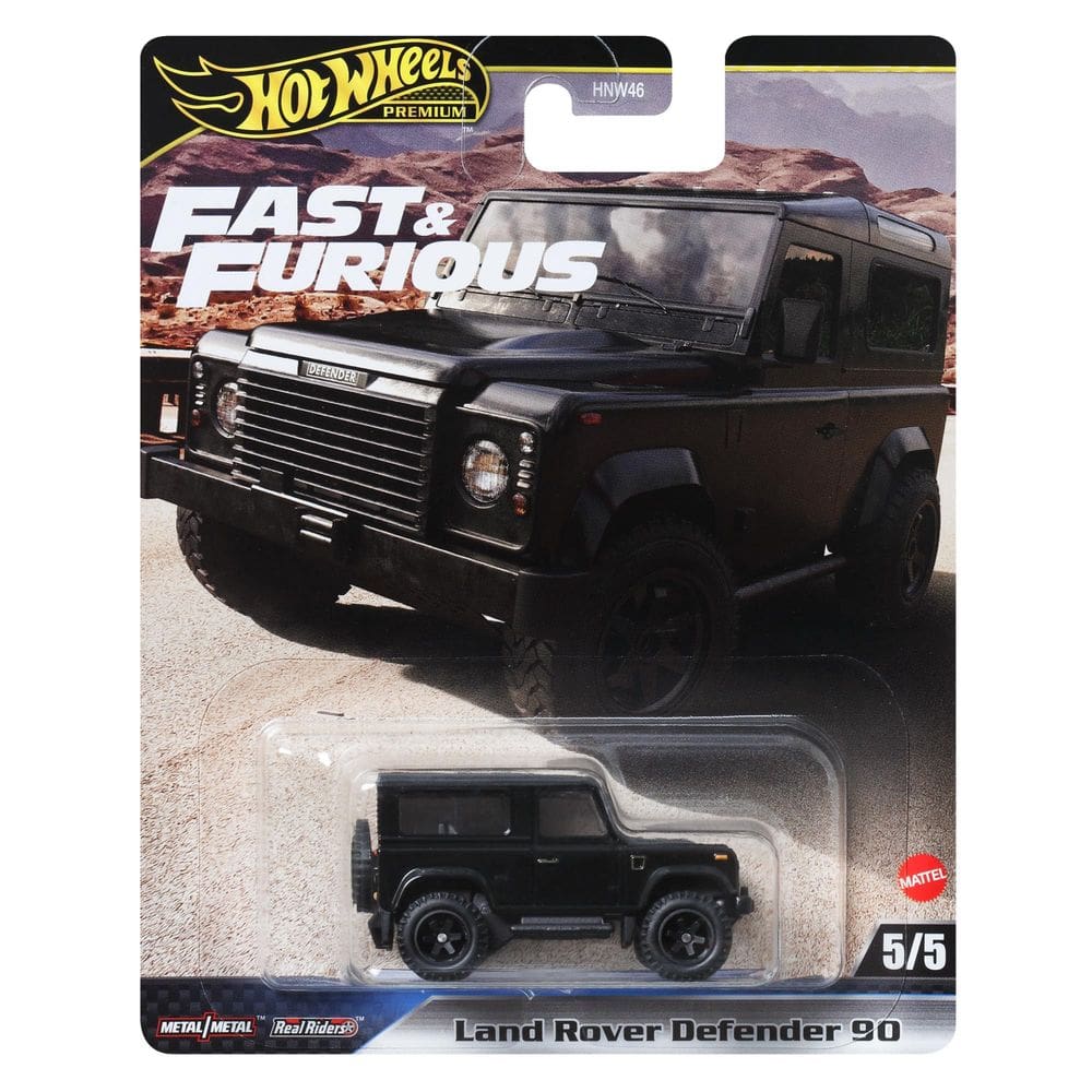 Modelo de carro fundido sob pressão Hot Wheels Land Rover Defender 90 1:64