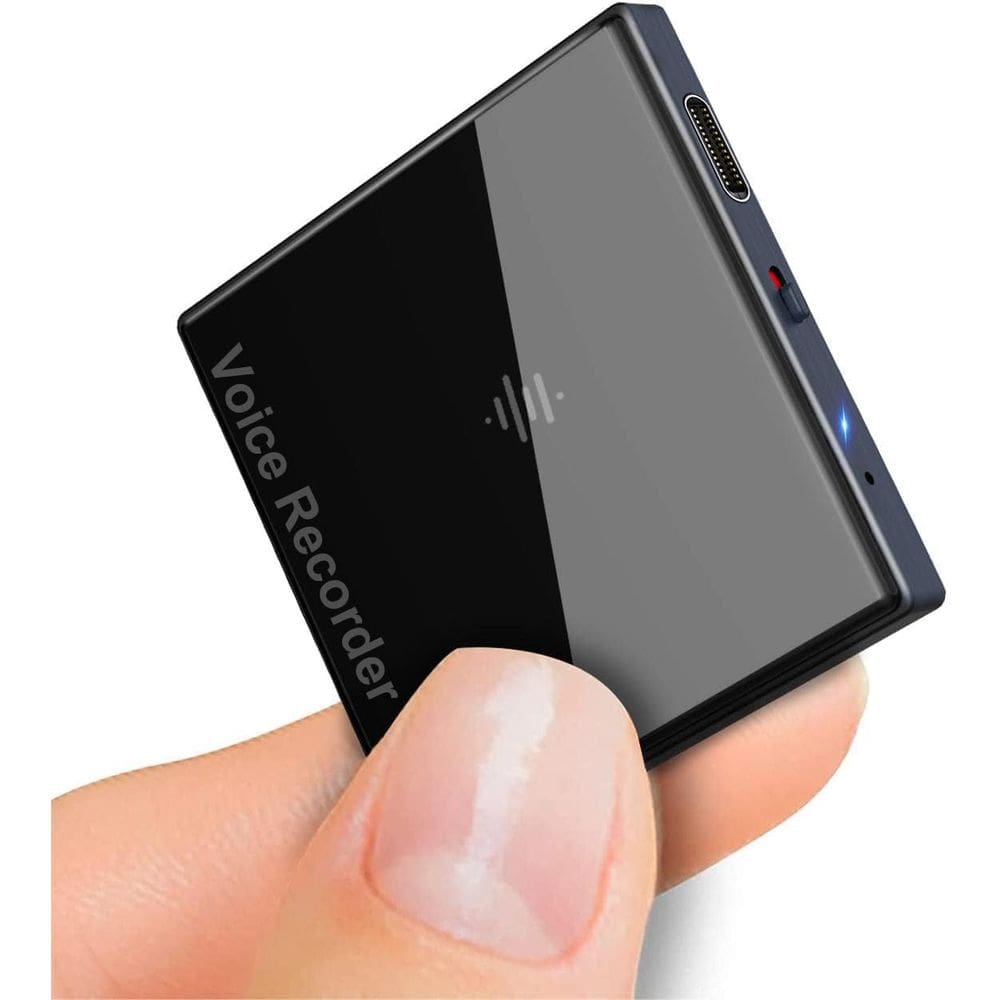 Gravador ativado por voz YVOER 128GB com redução de ruído AI