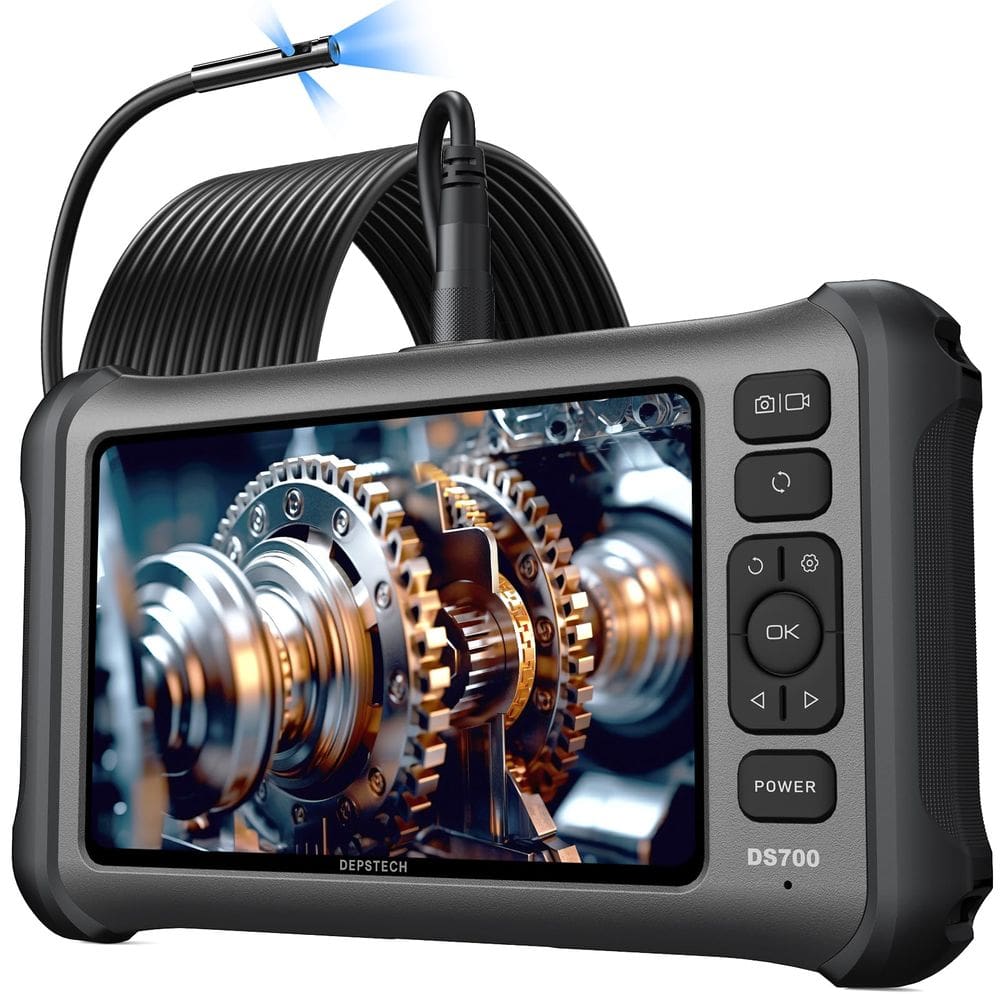 Câmera endoscópica DEPSTECH DS700 1080P 7" IPS com luzes 5m