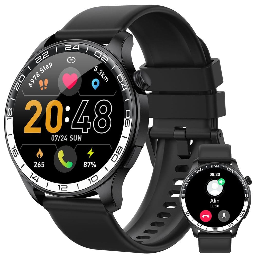 Smartwatch Fempoin 40mm AMOLED com tela sensível ao toque IP68 para Android e iOS