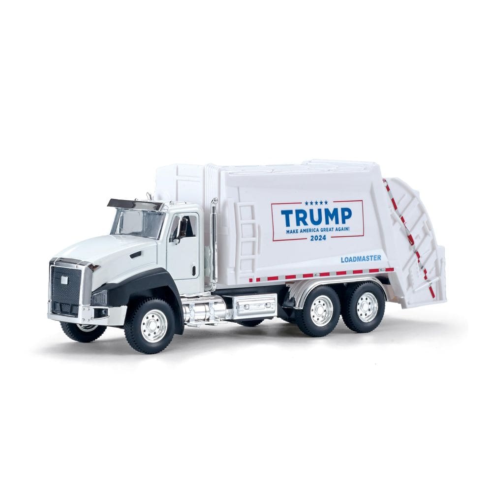 Toy Truck Yolscue Presidente Donald Trump 2024 Lixo 1:50