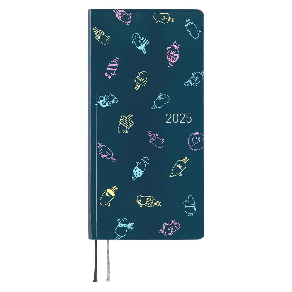 Planejador Hobonichi Techo 2025 Weeks Hobotoridori Sparkling