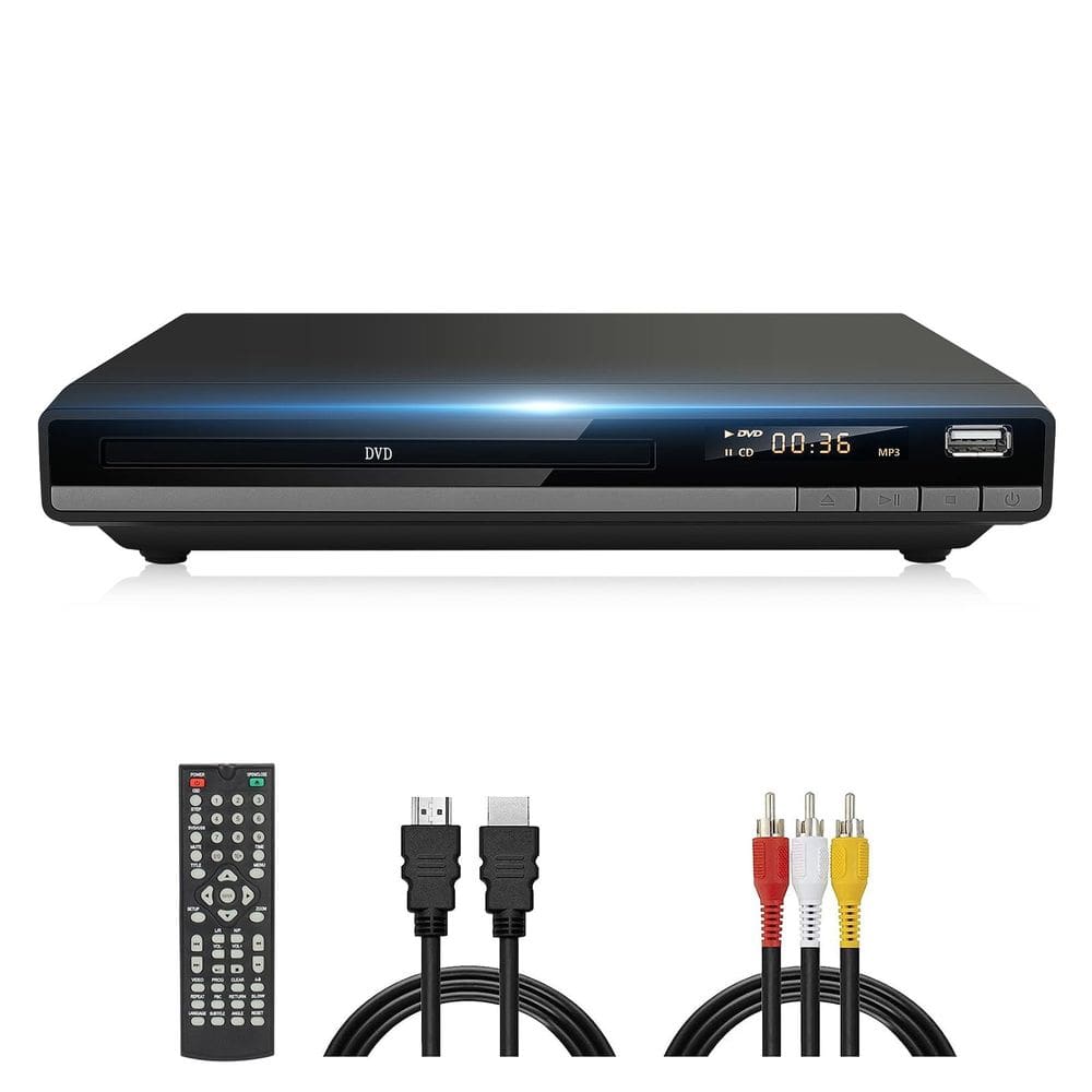 Leitor de DVD JOVELL DVD-168 HDMI Region Free 1080P Upscaling