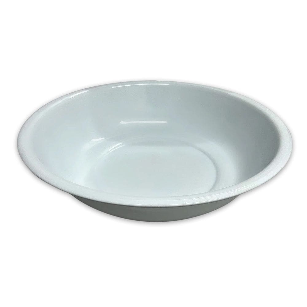 Bacia de Ágata Branca Nº30 Esmaltada Rituais Umbanda 30 cm