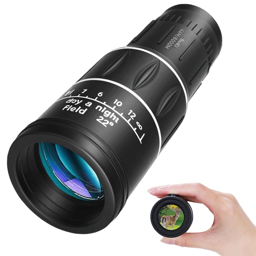 Telescópio monocular ELGOTAN 8x40 HD BAK4 Prism à prova d`água