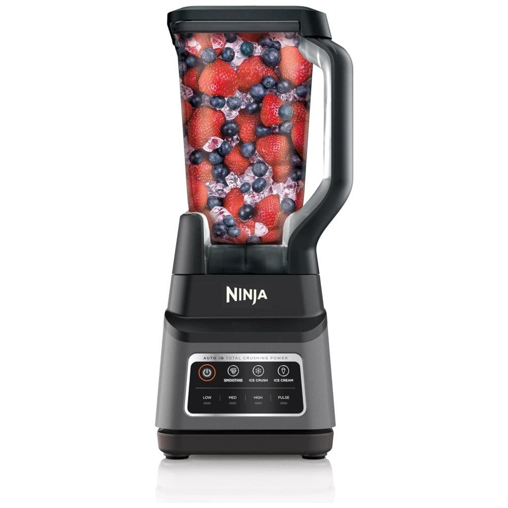 Liquidificador Profissional de 1,8L com 3 Funções Auto IQ, 110V 1200W, NINJA BN701, Cinza Escuro
