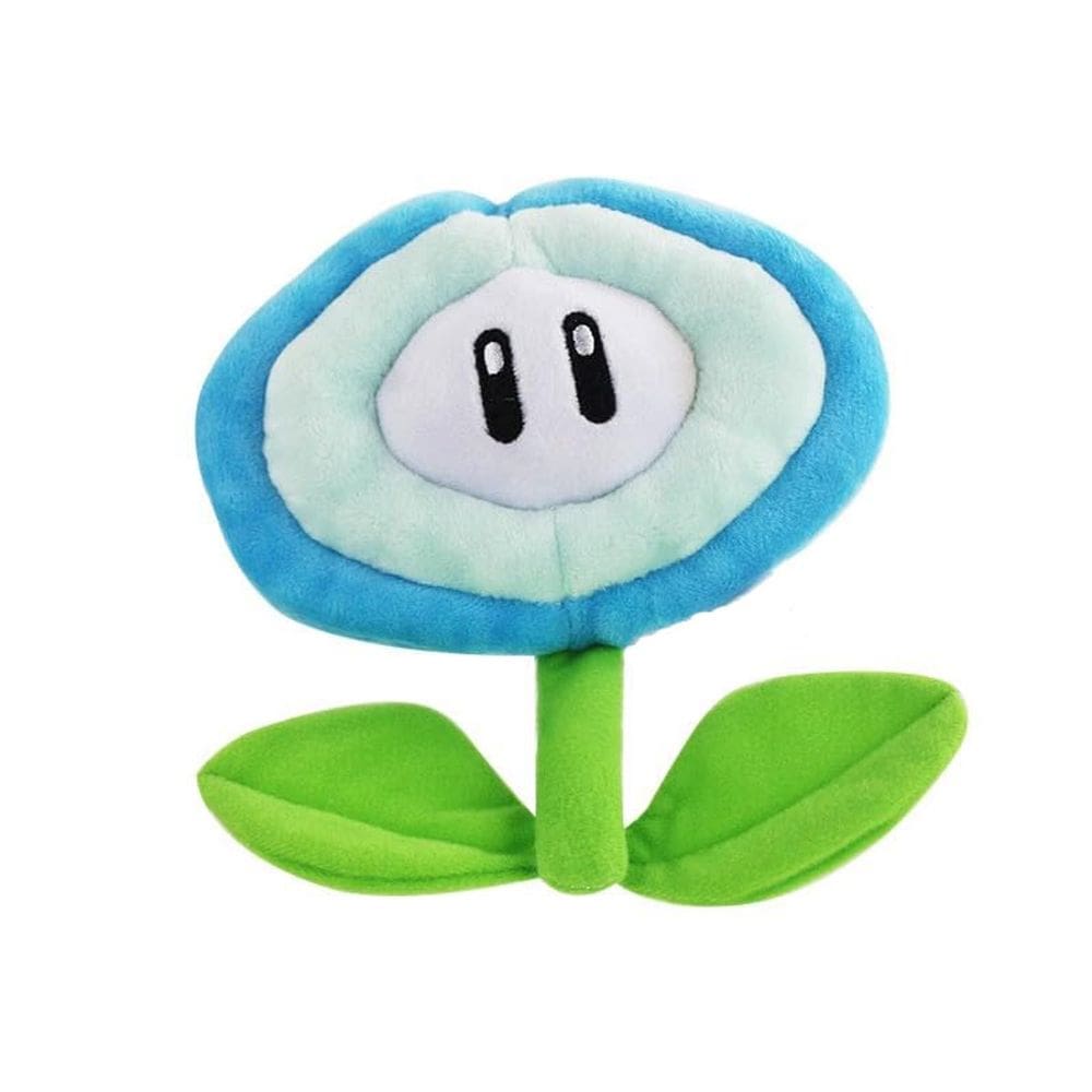 Presente de Natal com boneca de pelúcia Ice Flower de 18 cm
