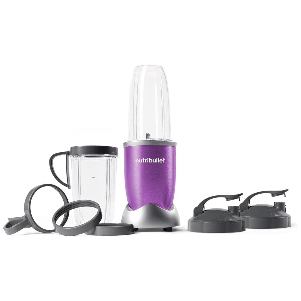 Liquidificador para Vitaminas com 13 Acessórios, 110V 900W, NUTRIBULLET NB9 1301PUR, Violeta Escuro