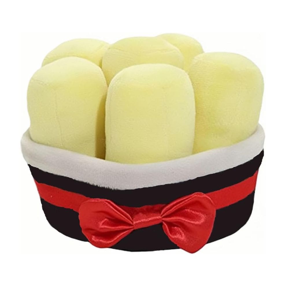 Almofada de brinquedo de pelúcia Fun Food Toast Cream Bread 25 cm