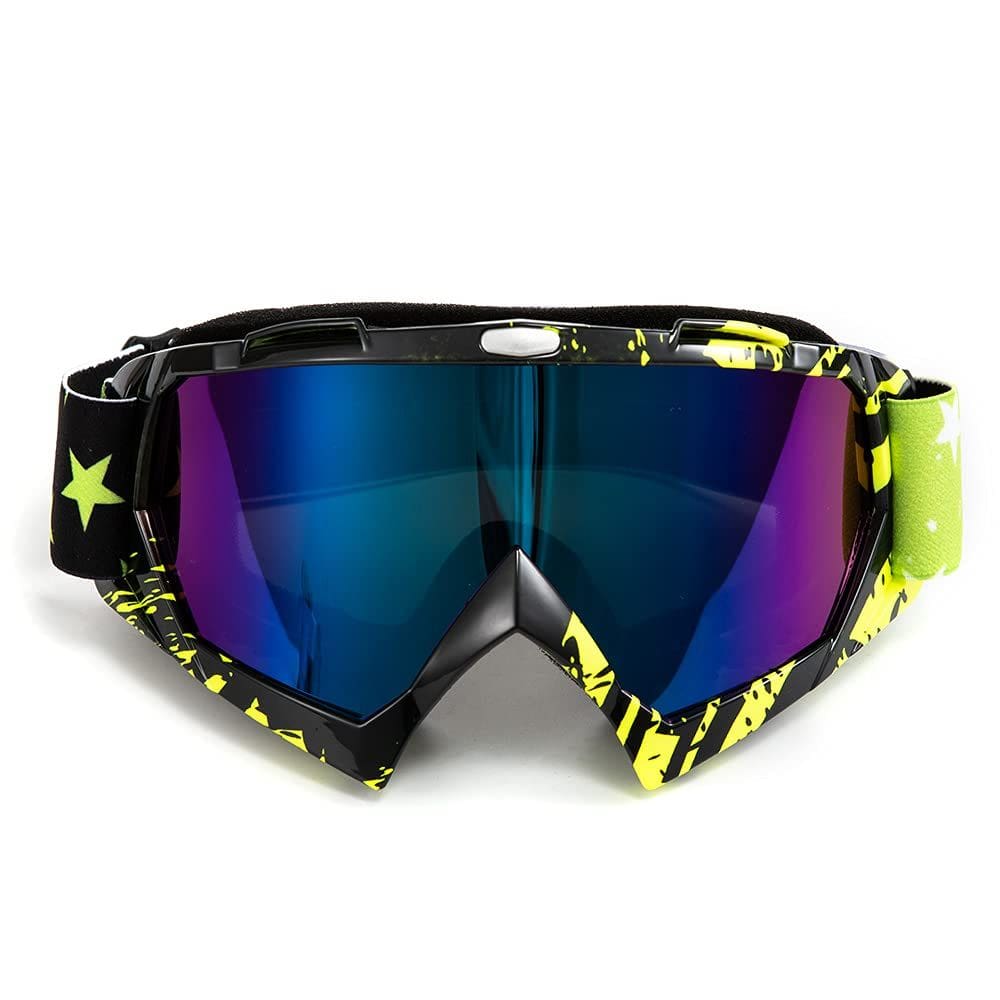 Óculos de motocicleta APEBAZY Snowboard Ski Dirt Bike para adultos