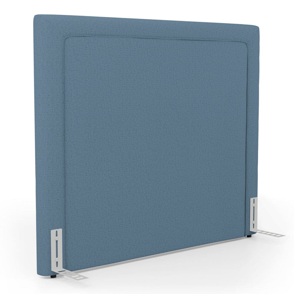 Cabeceira Cama Box Queen Size Alba 160cm com Frame Linho Azul - Desk Design
