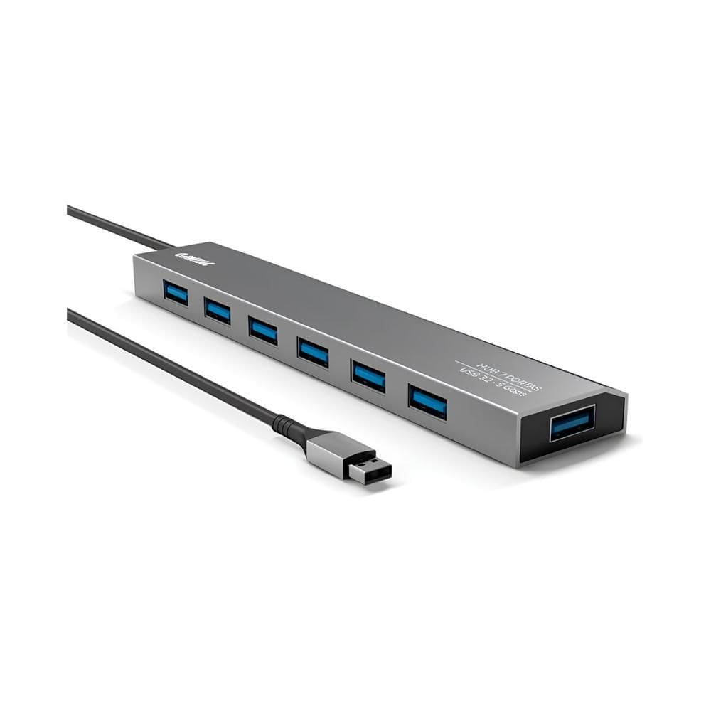 HUB USB-C - 7 portas USB 3.2 - Linha Aluminium - Comtac 24129452